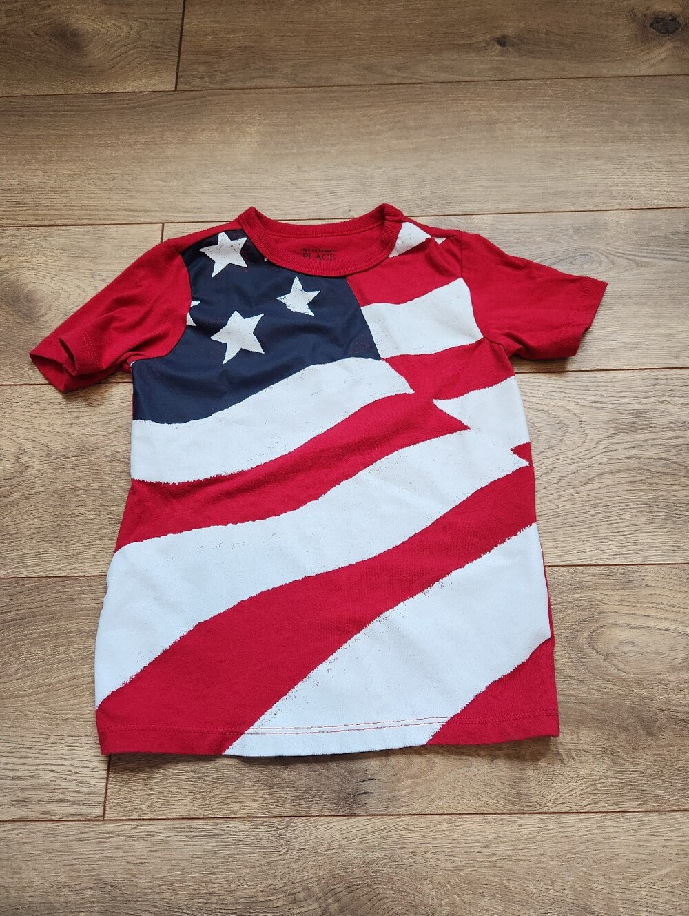 4t Boots American Flag tee Shirt